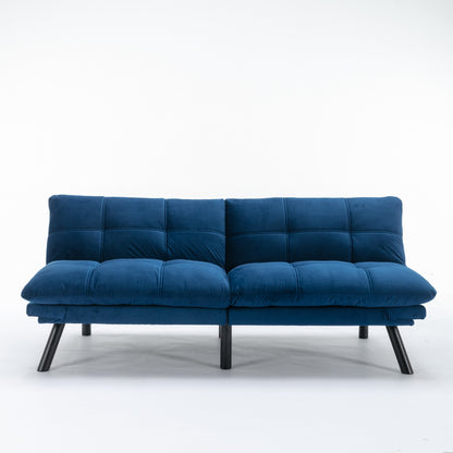Divano moderno convertibile in tessuto da 70,9'' con schienale regolabile