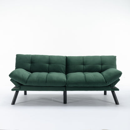 Divano moderno convertibile in tessuto da 70,9'' con schienale regolabile