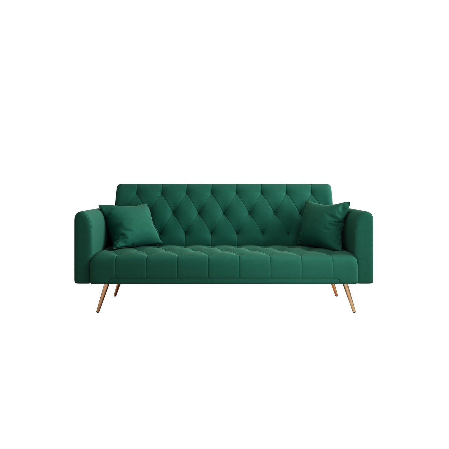 Divano letto matrimoniale imbottito trasformabile pieghevole - 19,00 x 71,00 x 30,00