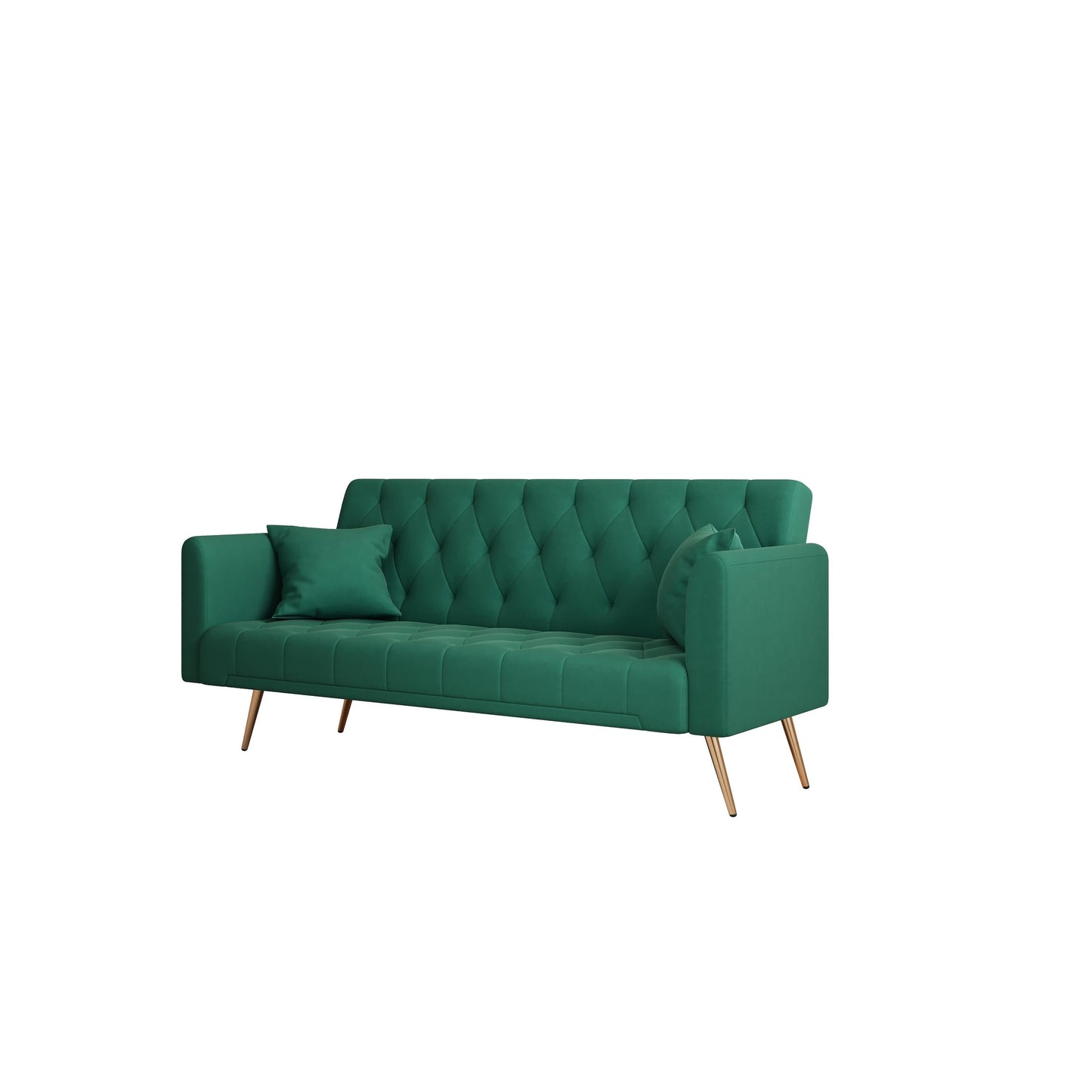 Divano letto matrimoniale imbottito trasformabile pieghevole - 19,00 x 71,00 x 30,00