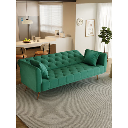 Divano letto matrimoniale imbottito trasformabile pieghevole - 19,00 x 71,00 x 30,00