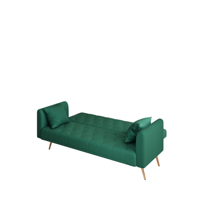 Divano letto matrimoniale imbottito trasformabile pieghevole - 19,00 x 71,00 x 30,00
