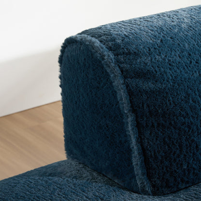 72 Divano letto modulare oversize imbottito in schiuma compressa