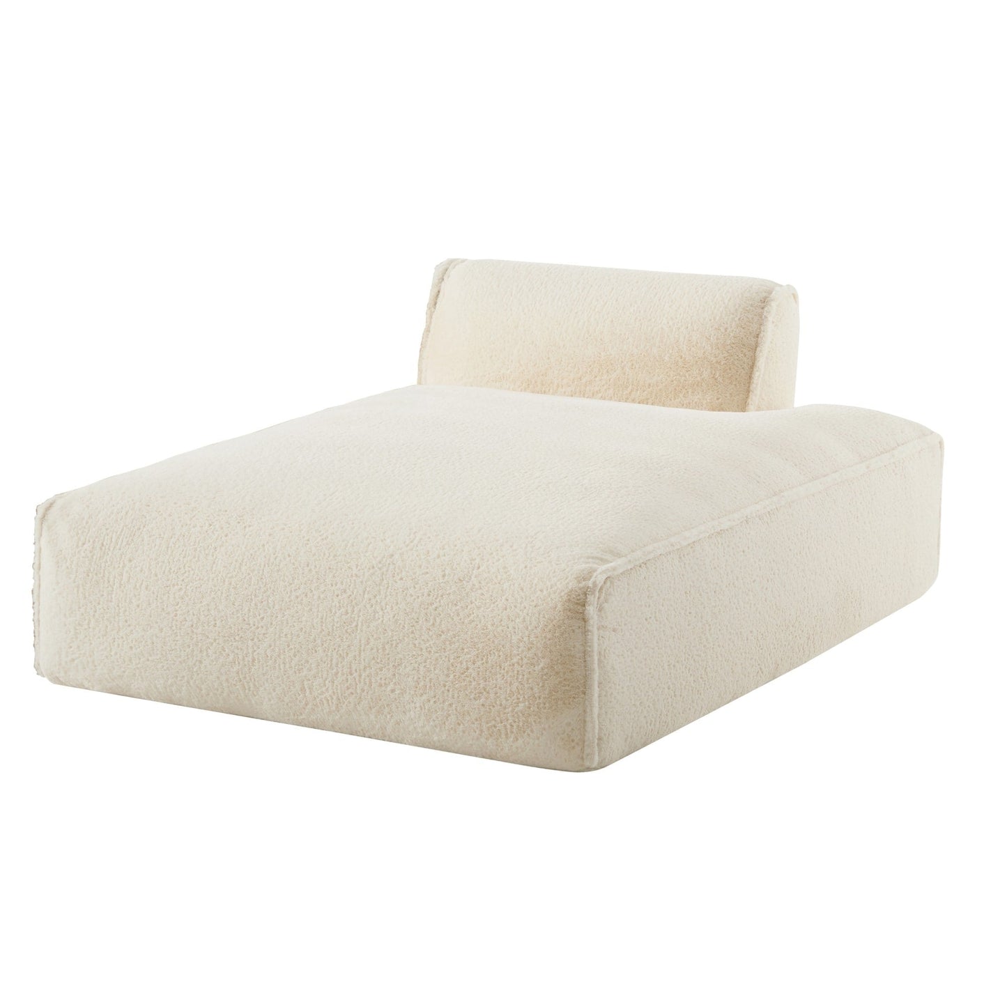 72 Divano letto modulare oversize imbottito in schiuma compressa