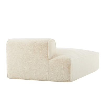 72 Divano letto modulare oversize imbottito in schiuma compressa