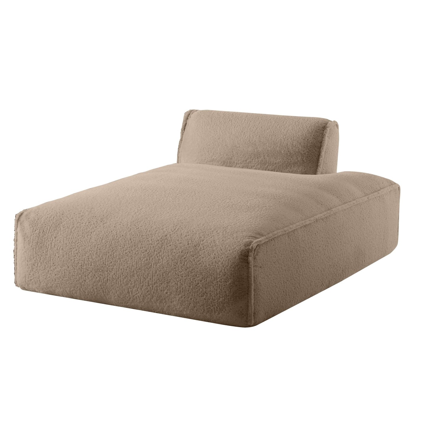 72 Divano letto modulare oversize imbottito in schiuma compressa