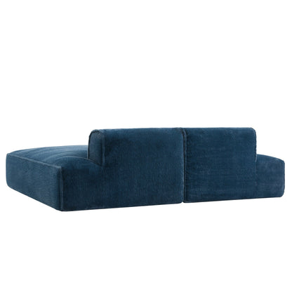 72 Divano letto modulare oversize imbottito in schiuma compressa
