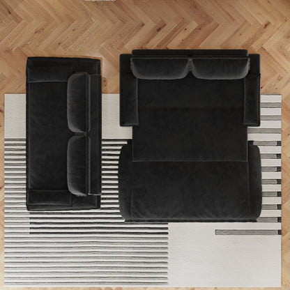 Divano letto estraibile da 73,2 metri, divano letto convertibile 3 in 1, divano letto multifunzionale in velluto