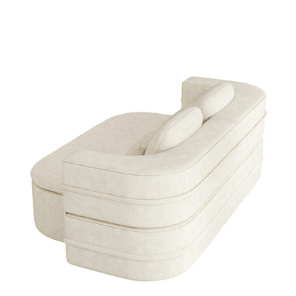 Divano letto trasformabile da 75'' con coperta, divano da pavimento, divano da salotto per soggiorno