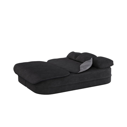 Divano letto trasformabile da 75'' con coperta, divano da pavimento, divano da salotto per soggiorno
