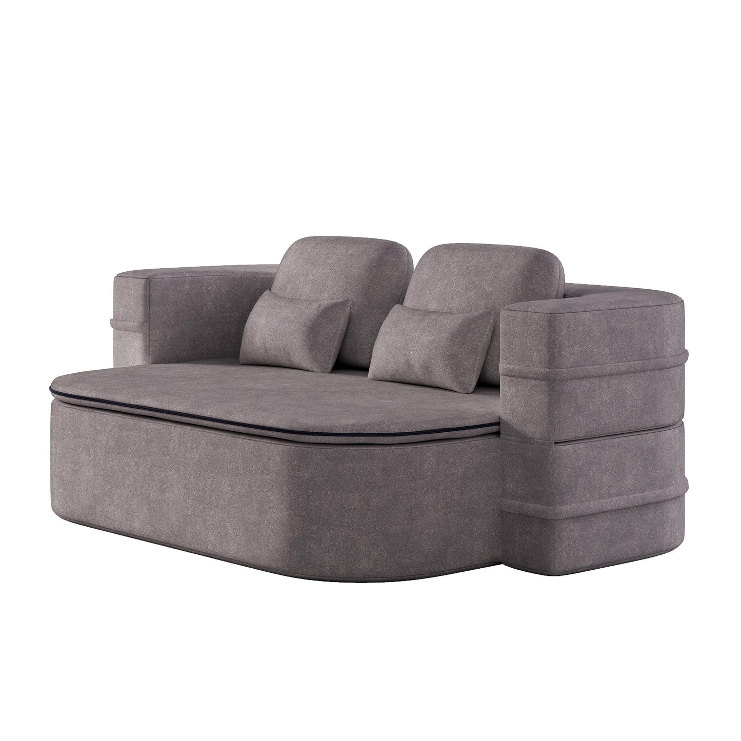 Divano letto pieghevole 2 in 1 da 75'', divano letto trasformabile in ciniglia di schiuma con coperta multifunzionale, divano da salotto