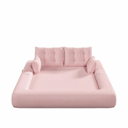 Divano letto Teddy a 3 posti, divano letto modulare, divano trasformabile, divano letto
