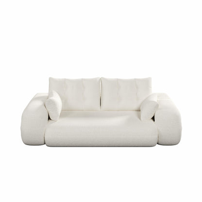 Divano letto Teddy a 3 posti, divano letto modulare, divano trasformabile, divano letto