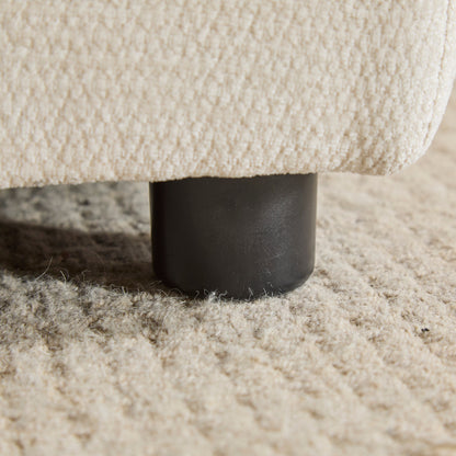 Divano componibile modulare in tessuto 78 a 3 pezzi con schiuma ad alta resilienza, molle sinuose e struttura in legno massello