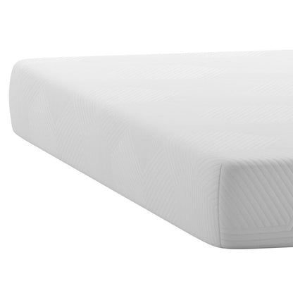 Materasso in memory foam rinfrescante al tè verde da 8 pollici, anti-pressione, in una scatola