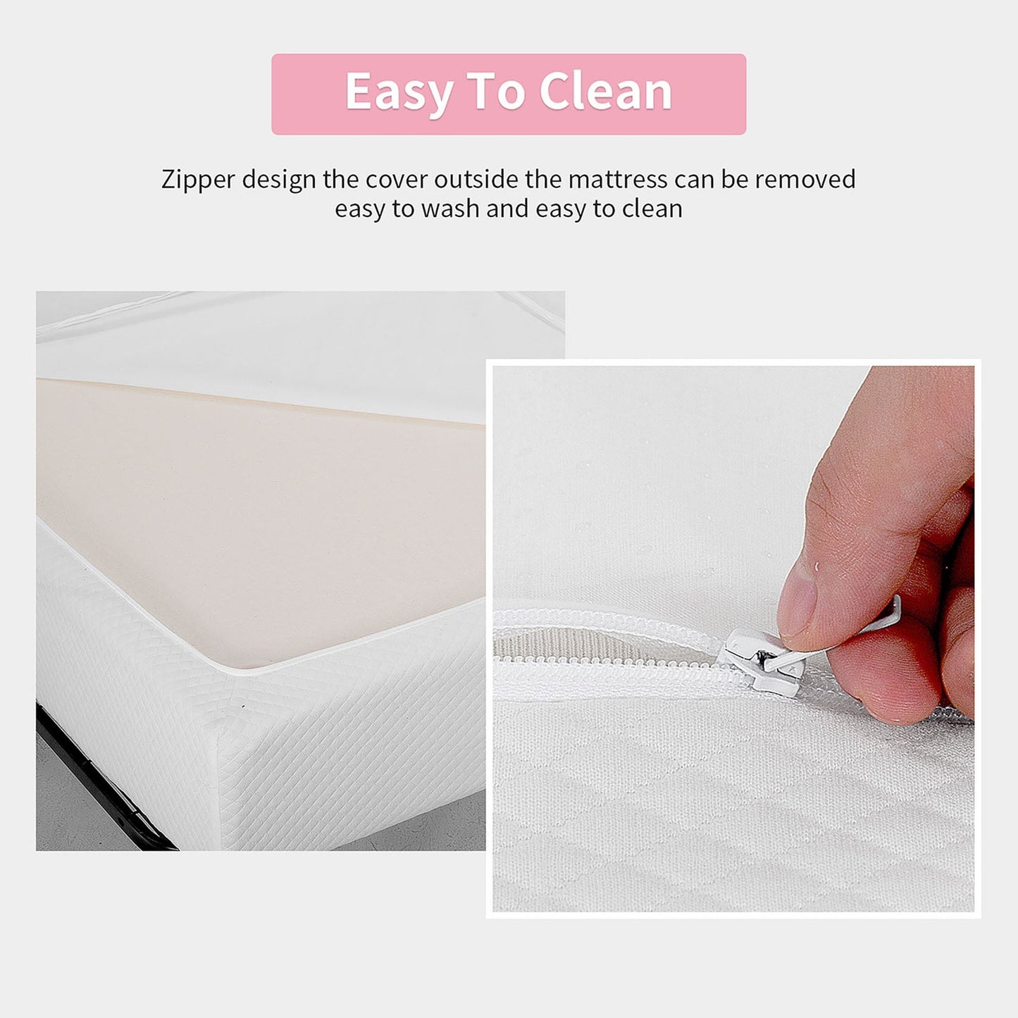 Materasso in memory foam con infusione di gel da 8 pollici