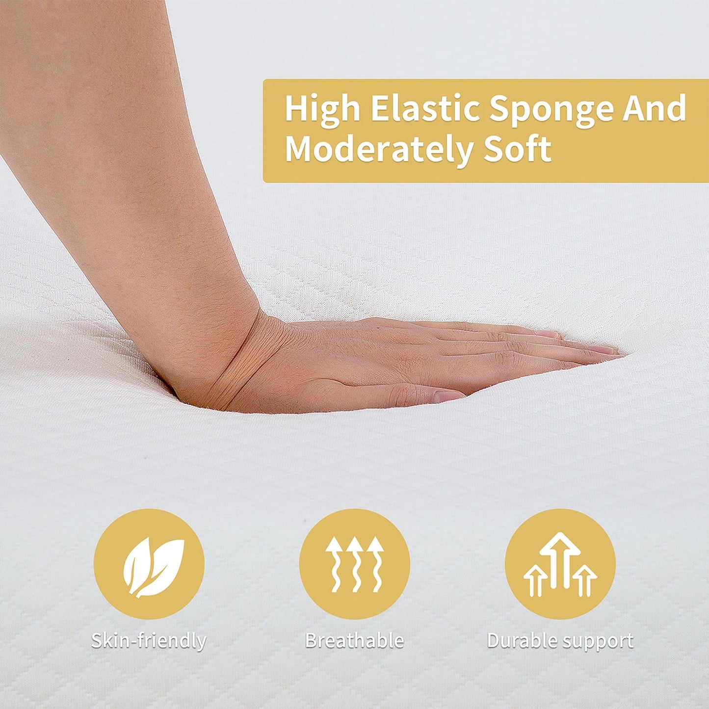 Materasso in memory foam con infusione di gel da 8 pollici
