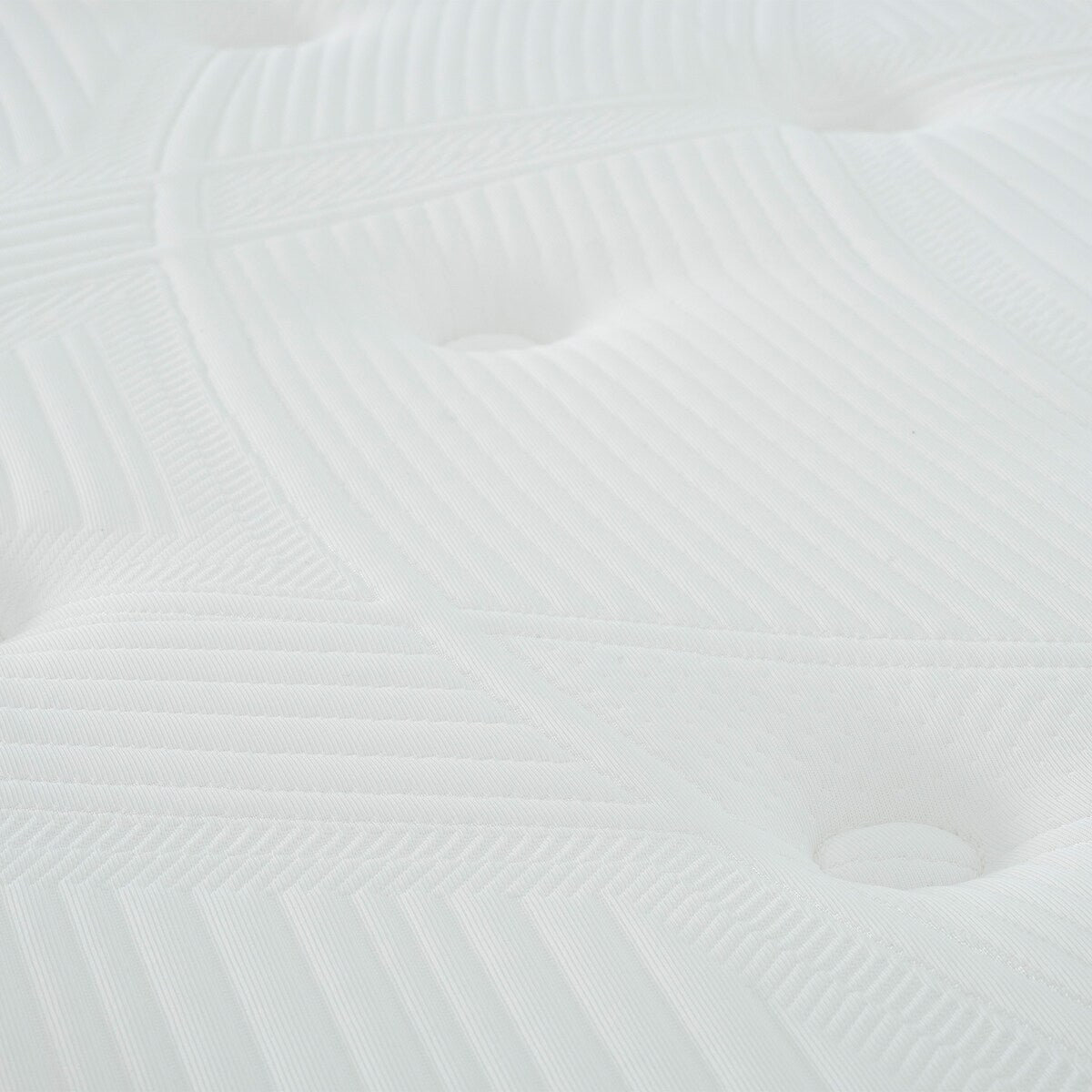 Materasso ibrido a molle insacchettate da 8 pollici, misura singola, letto in una scatola, materasso in memory foam con morbido gel Euro Top, bianco/grigio