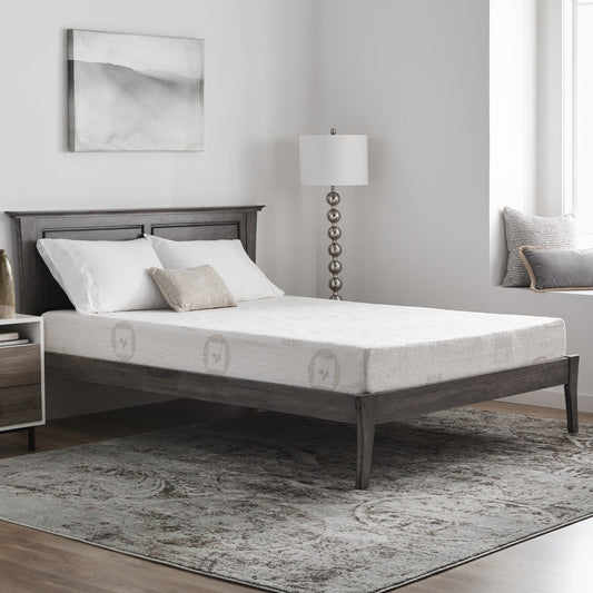 Materasso in memory foam al tè verde da 8 pollici