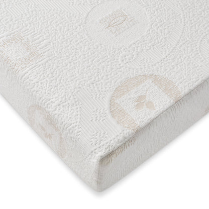 Materasso in memory foam al tè verde da 8 pollici