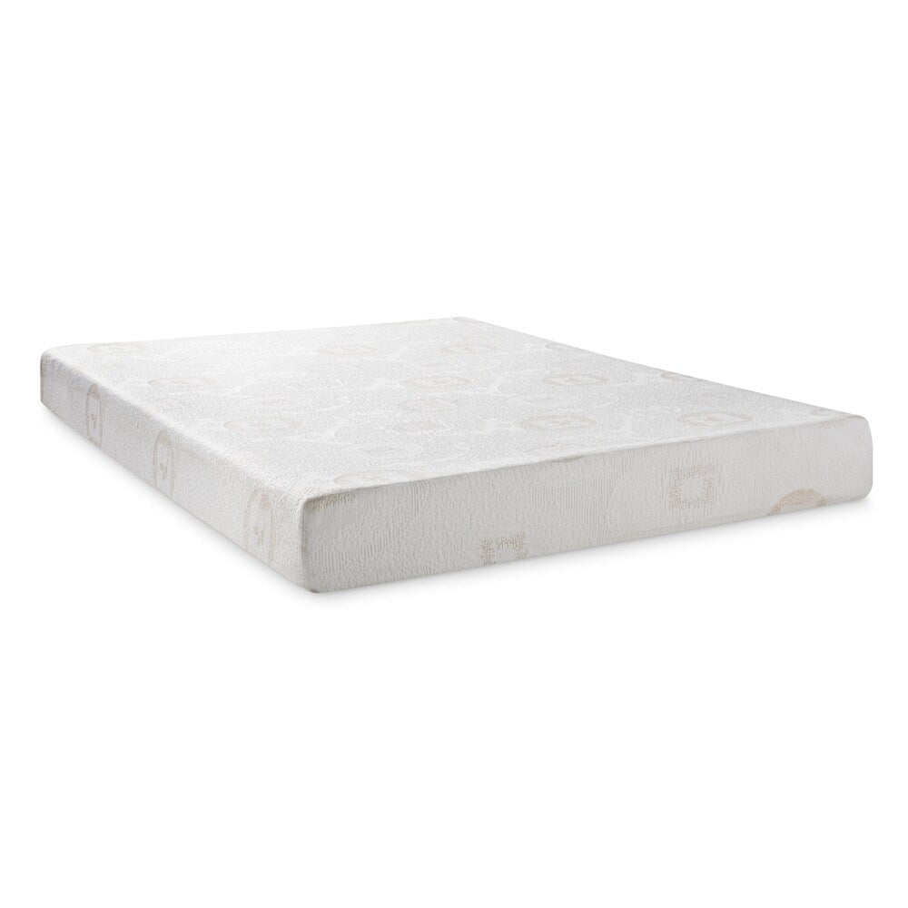 Materasso in memory foam al tè verde da 8 pollici