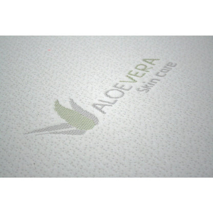 Materasso in memory foam Aloe Vera da 8 pollici a media fermezza
