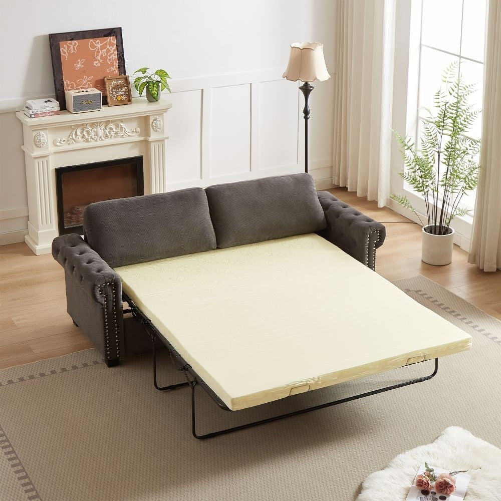 Divano letto trasformabile 2 in 1 in poliestere da 83,8