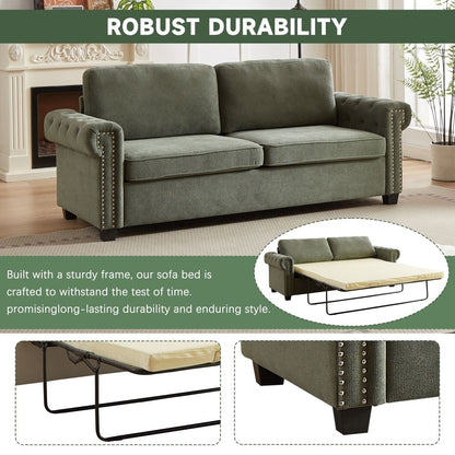 Divano letto trasformabile 2 in 1 in poliestere da 83,8