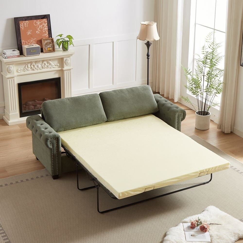 Divano letto trasformabile 2 in 1 in poliestere da 83,8