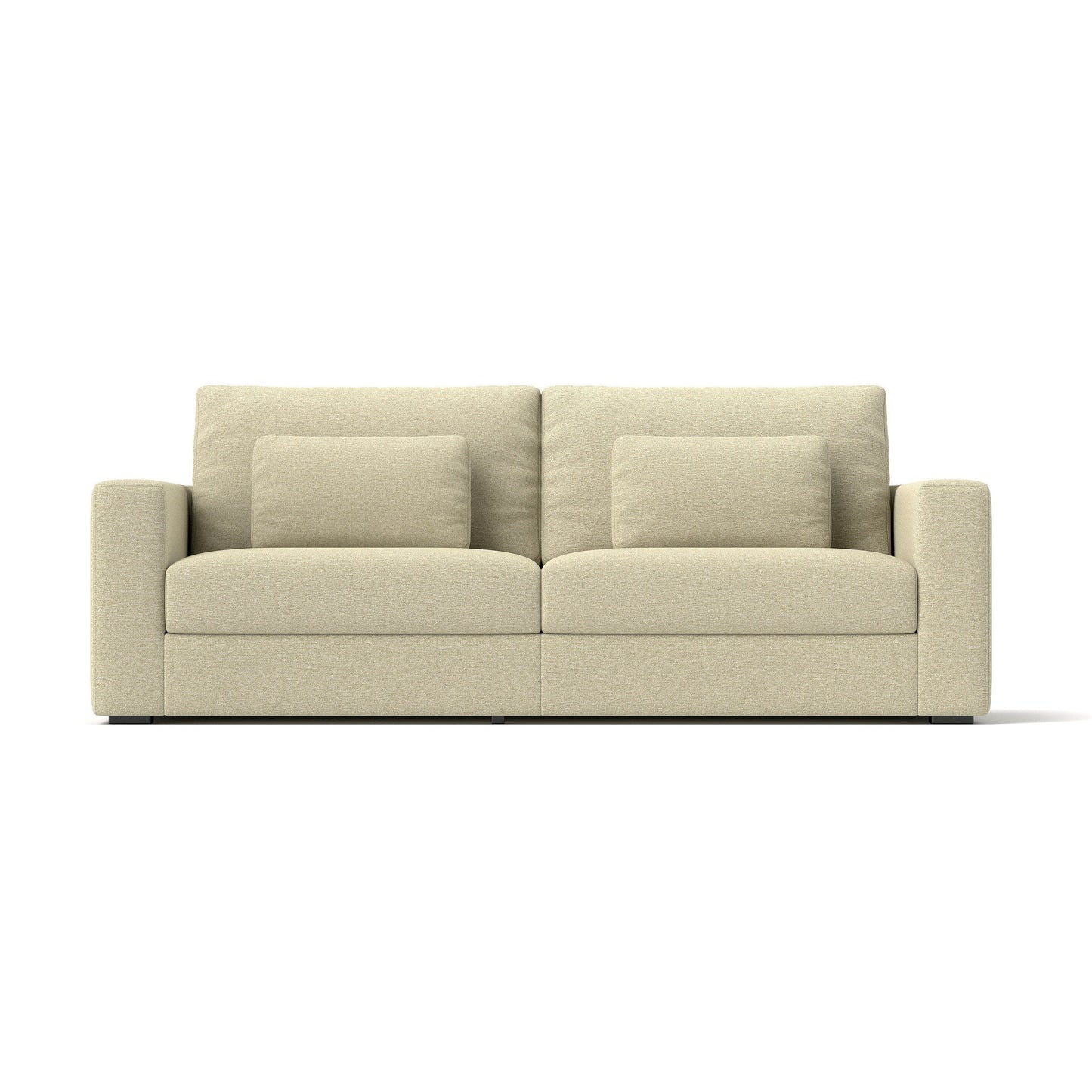 Divano a 3 posti 83Fabric - Comfort morbido con doppia imbottitura per soggiorni moderni