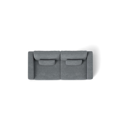 Divano a 3 posti 83Fabric - Comfort morbido con doppia imbottitura per soggiorni moderni