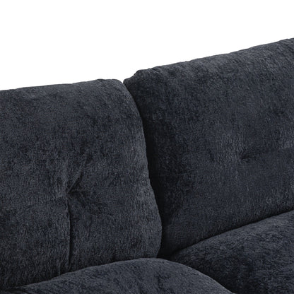 Divano imbottito a 3 posti con imbottitura in memory foam a doppio strato e cuscini comfort in omaggio