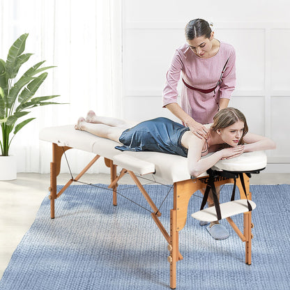 Lettino da massaggio portatile da 84''L, regolabile, per spa viso, tatuaggi, con trasporto