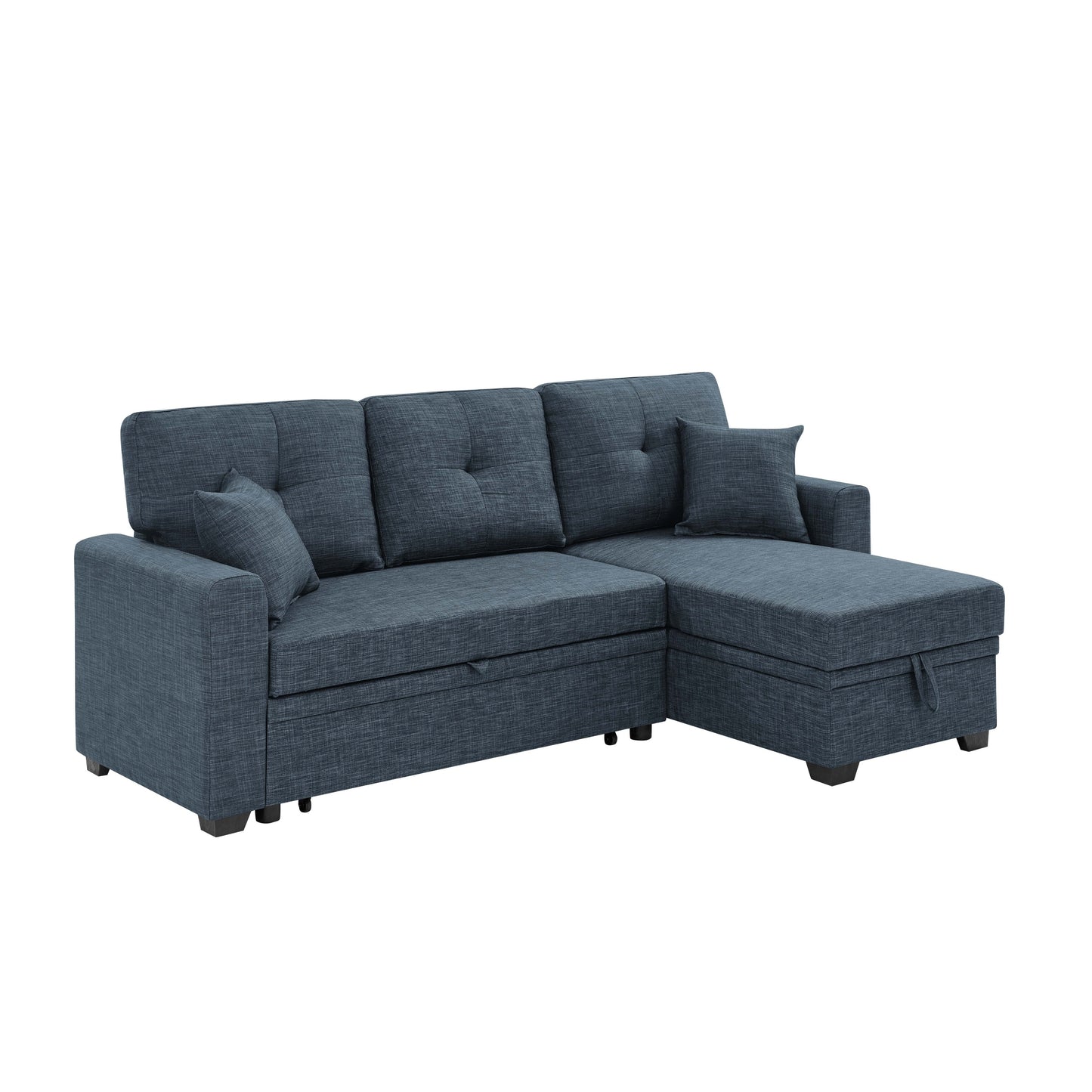 Divano letto imbottito da 85,5''