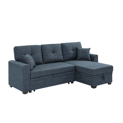 Divano letto imbottito da 85,5''