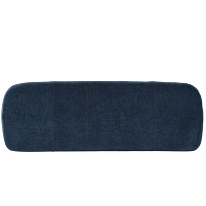Divano a 3 posti in tessuto ciniglia largo 85,8 cm, design a compressione completa in spugna, con schiuma senza polvere, molle insacchettate per un comfort extra