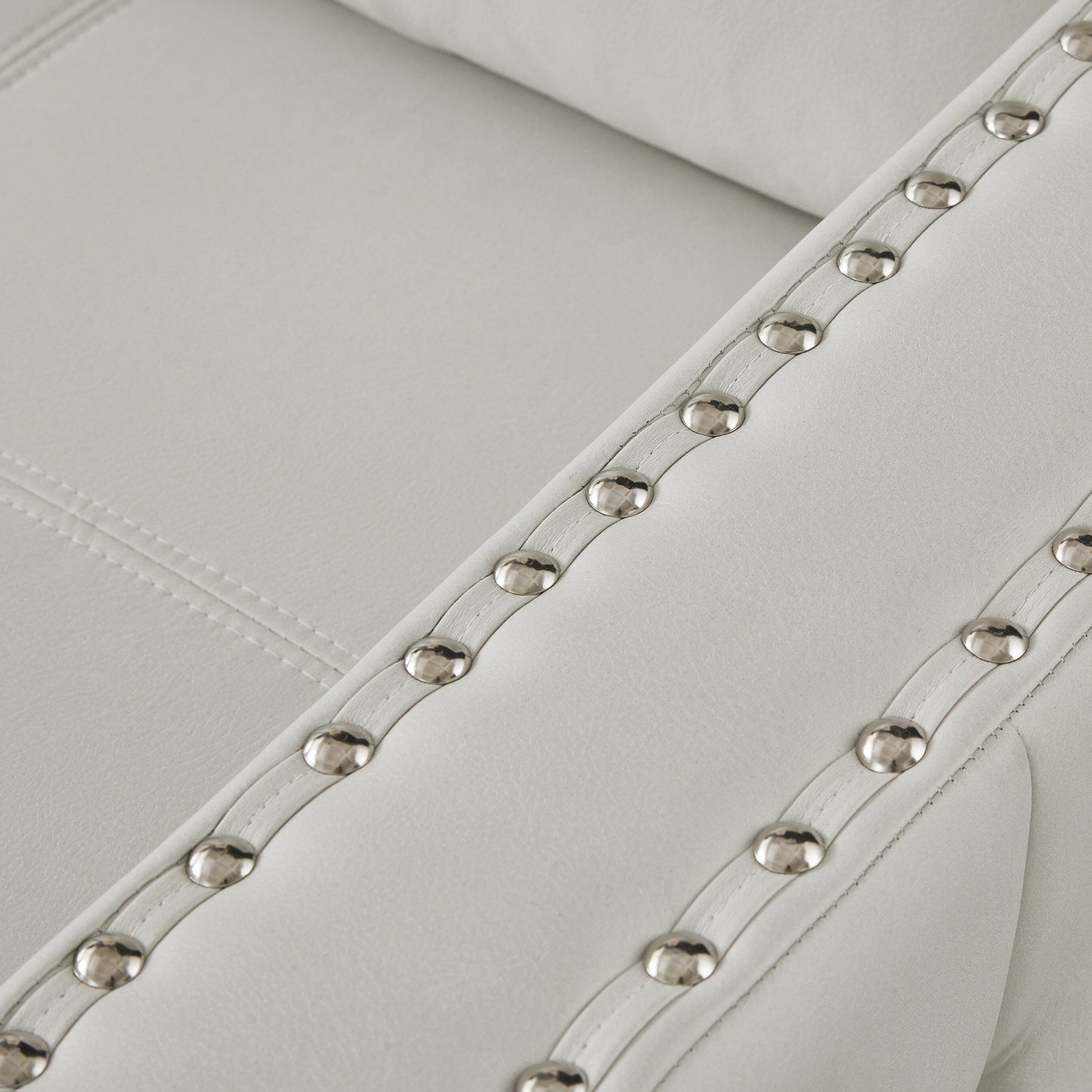 Divano letto trasformabile in microfibra da 88'' a 3 posti con chaise longue contenitore, letto estraibile e cuscino in spugna di alta qualità