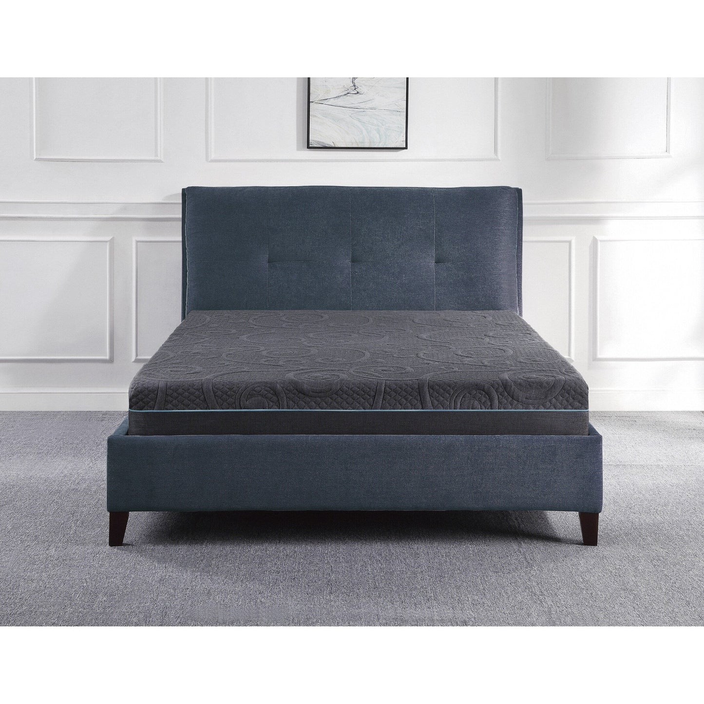Materasso ibrido in memory foam con infusione di gel per 8 letti in una scatola