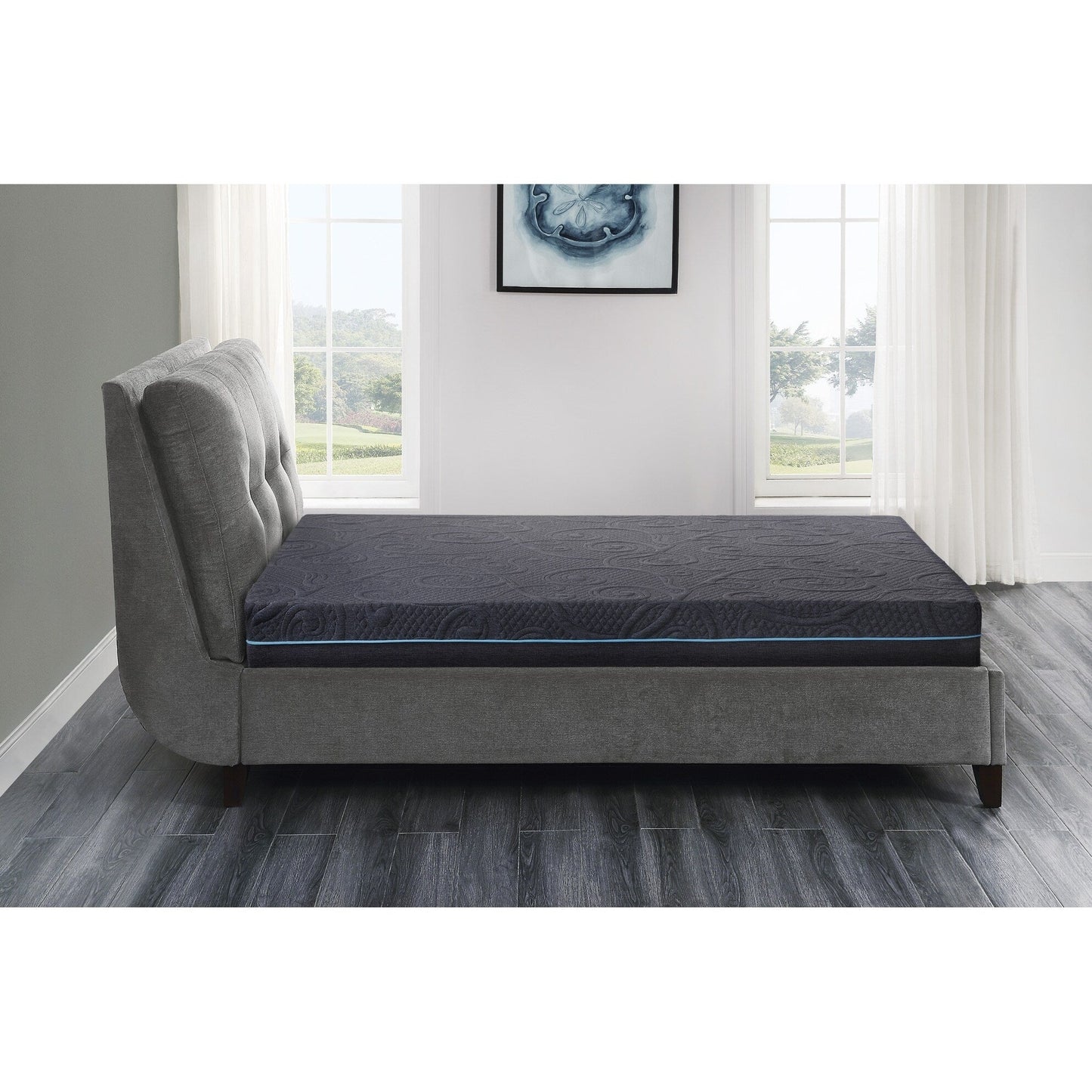 Materasso ibrido in memory foam con infusione di gel per 8 letti in una scatola