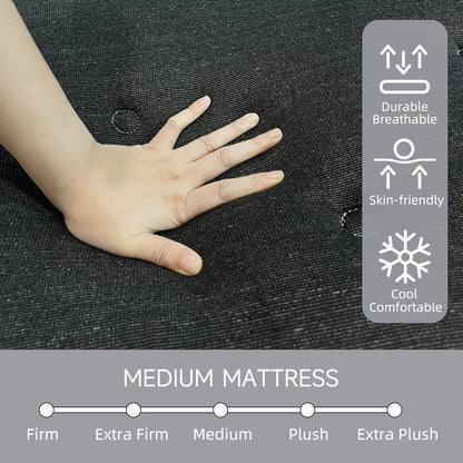 8 Materasso ibrido in memory foam medio con molle insacchettate