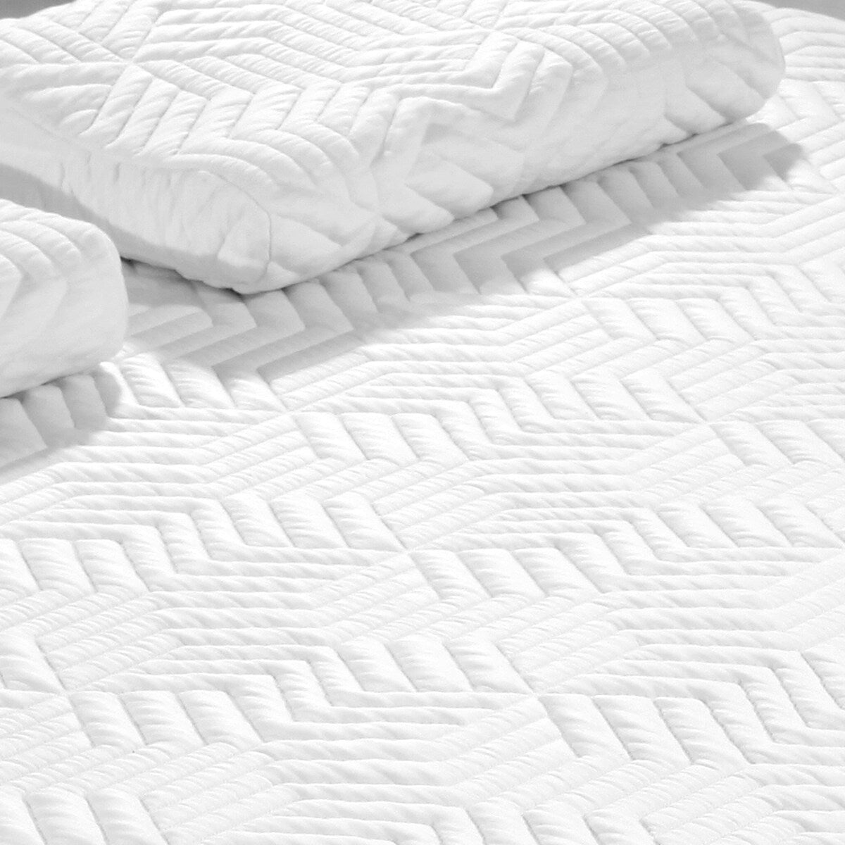 Materasso in memory foam Cool Firm da 8 pollici con 2 cuscini