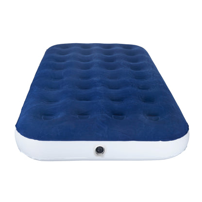 Materasso ad aria resistente da 9 pollici con tecnologia Comfort Coil e pompa ad alta capacità, ideale per campeggio, casa e viaggi portatili.