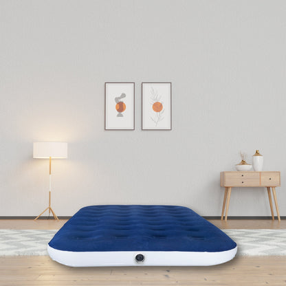 Materasso ad aria resistente da 9 pollici con tecnologia Comfort Coil e pompa ad alta capacità, ideale per campeggio, casa e viaggi portatili.