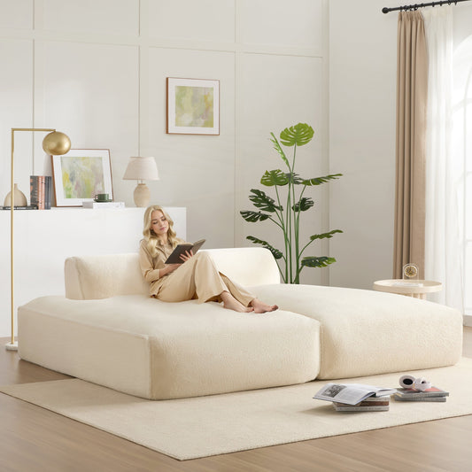 Divano componibile modulare oversize da 90 pollici