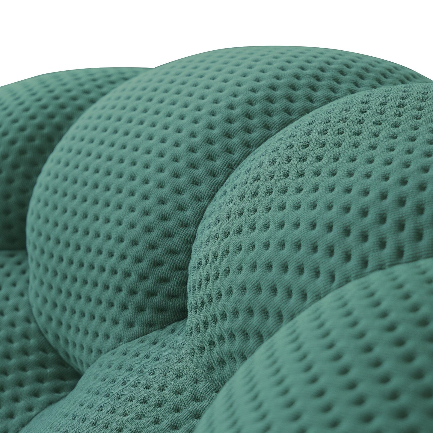 Divano moderno a nido d'ape 3D da 98,43'' con forma a bolla