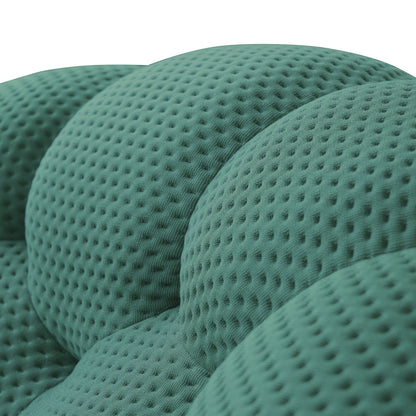 Divano moderno a nido d'ape 3D da 98,43'' con forma a bolla