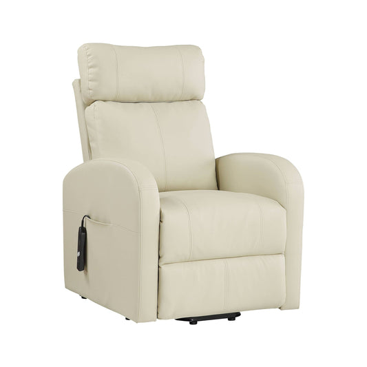 Poltrona reclinabile ACME Ricardo con sollevamento elettrico in beige