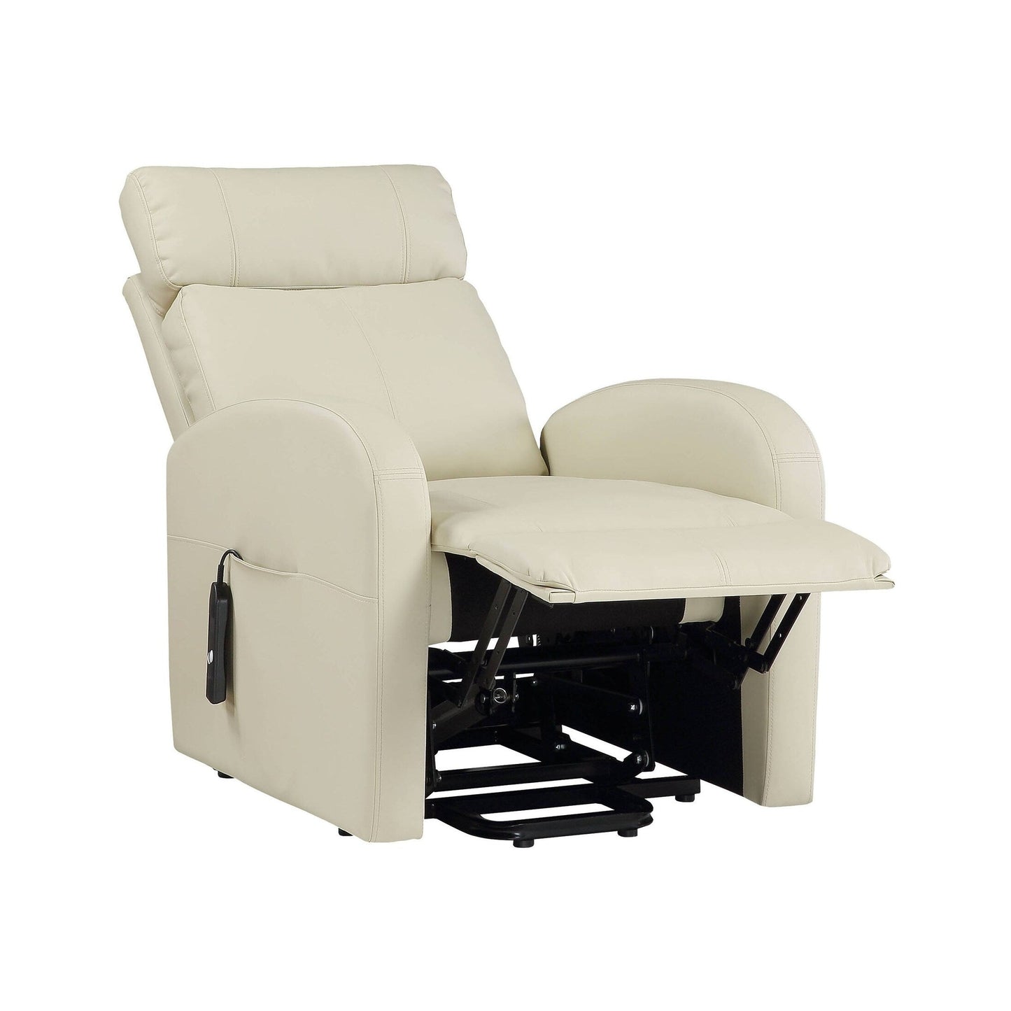 Poltrona reclinabile ACME Ricardo con sollevamento elettrico in beige