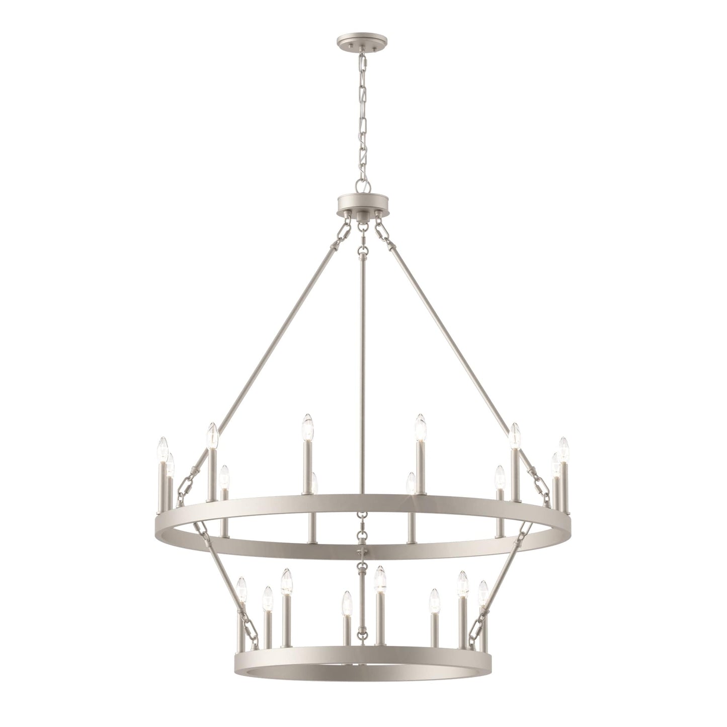 Lampadario Acroma da 20 luci moderno stile fattoria da 40 pollici a forma di ruota di carro con UL