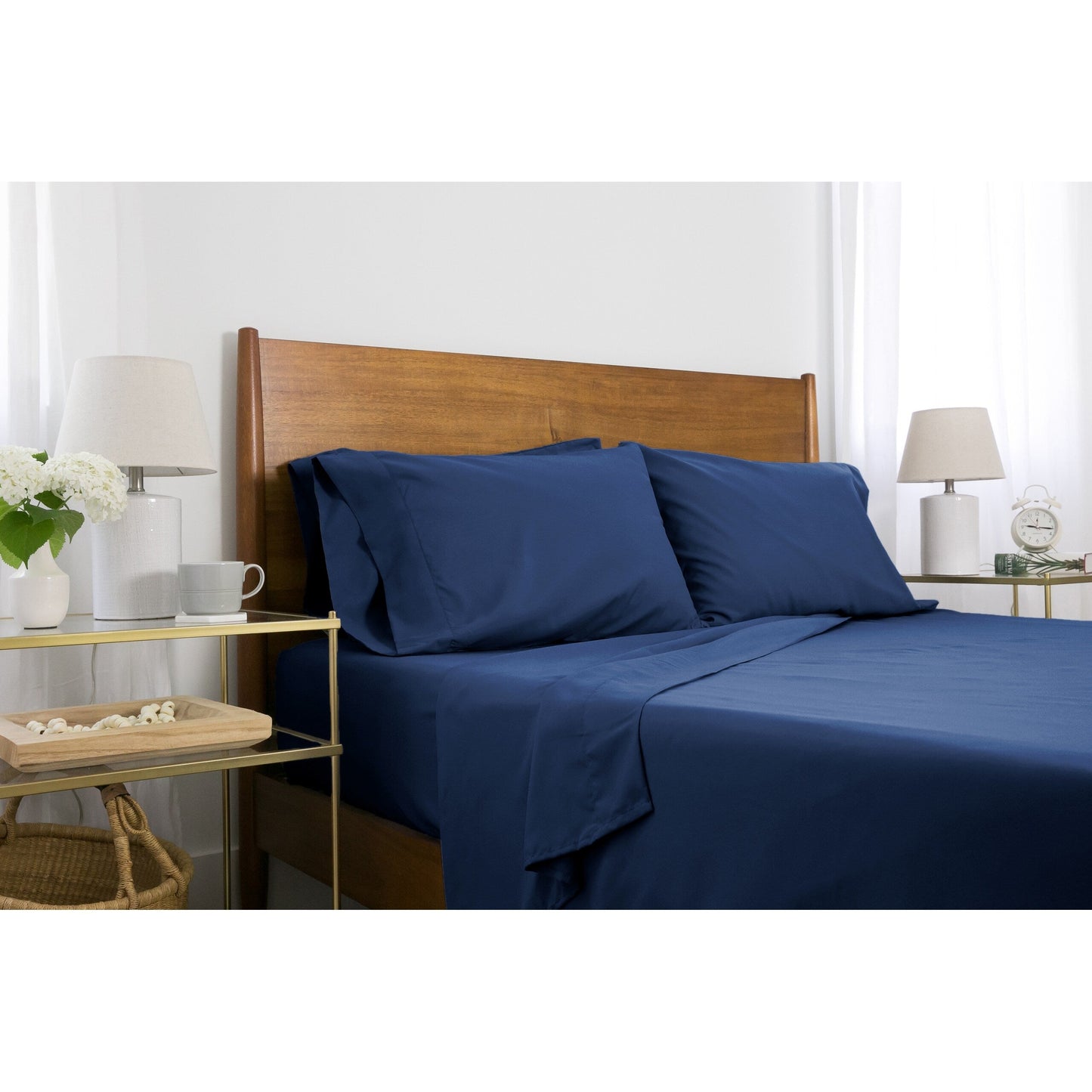 Set di lenzuola ultra morbide per materasso regolabile, king size, 7 pezzi